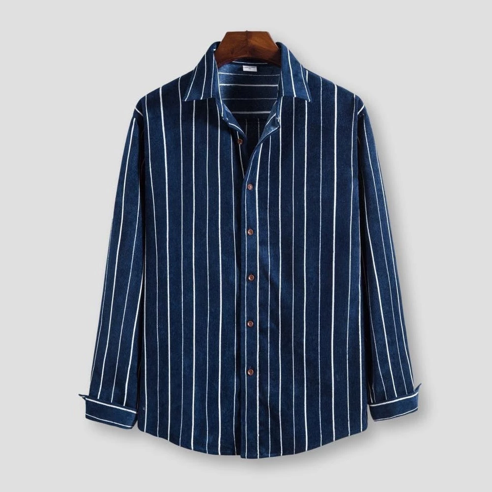 VEAKER Apparel Outlets Store North Royal Bamboo Striped Shirt 3 VEAKER Apparel Outlets Store North Royal Bamboo Striped Shirt