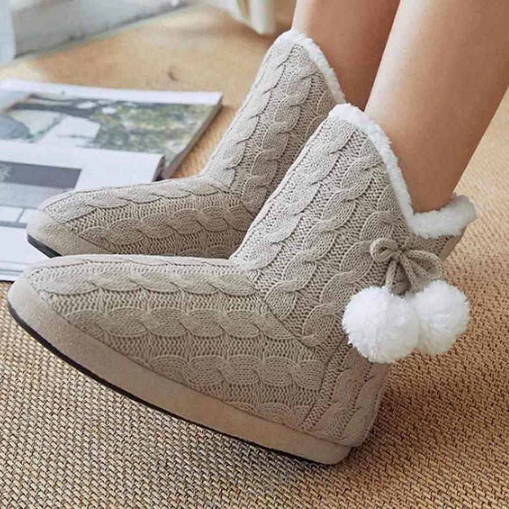 Stunner Girl Store Sky Madrid Indoor Plush Slippers Women's Apparels 3 Stunner Girl Store Sky Madrid Indoor Plush Slippers Women's Apparels