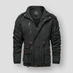 TACVASEN Official Store Sky Madrid Fleece Cargo Jacket 8 TACVASEN Official Store Sky Madrid Fleece Cargo Jacket