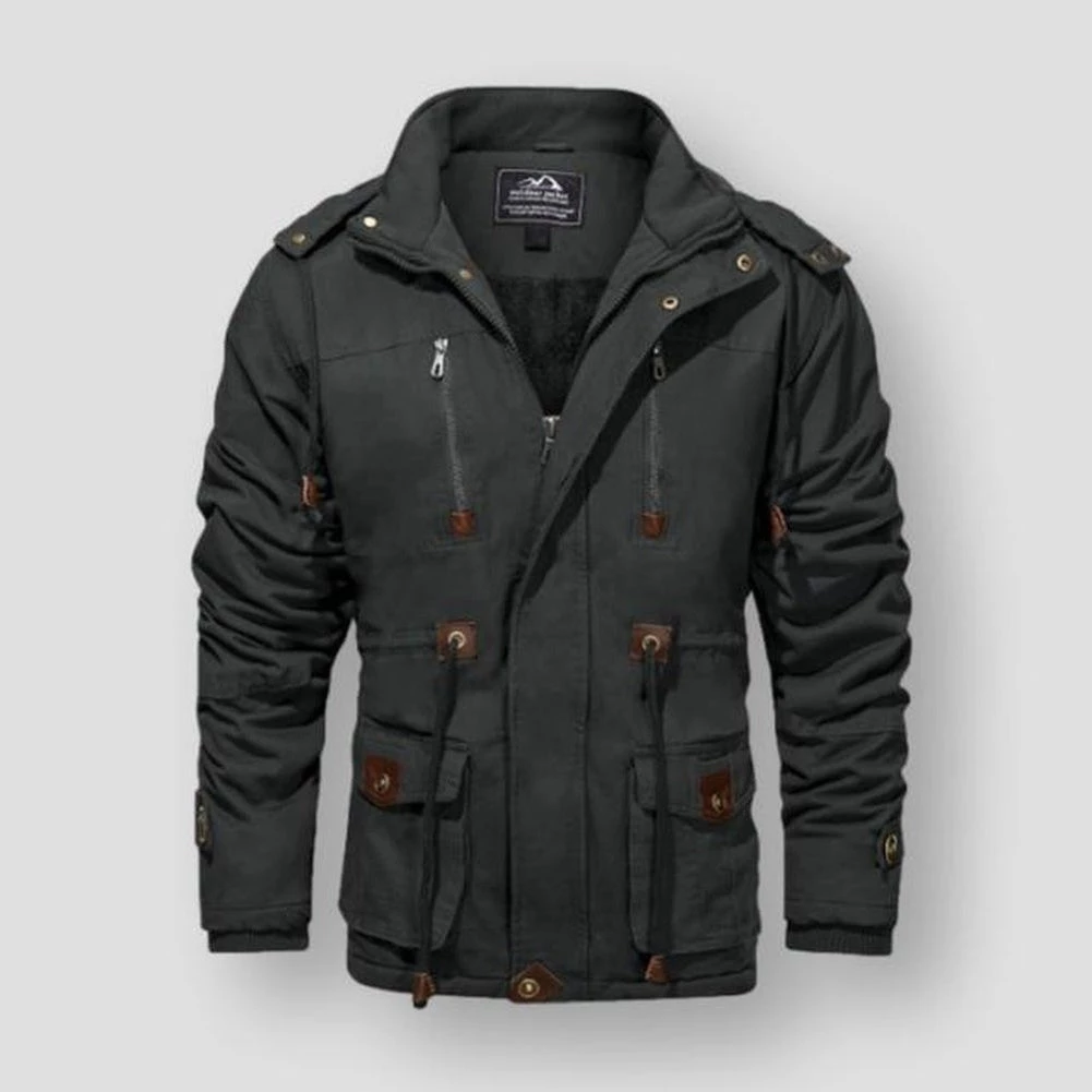 TACVASEN Official Store Sky Madrid Fleece Cargo Jacket 4 TACVASEN Official Store Sky Madrid Fleece Cargo Jacket