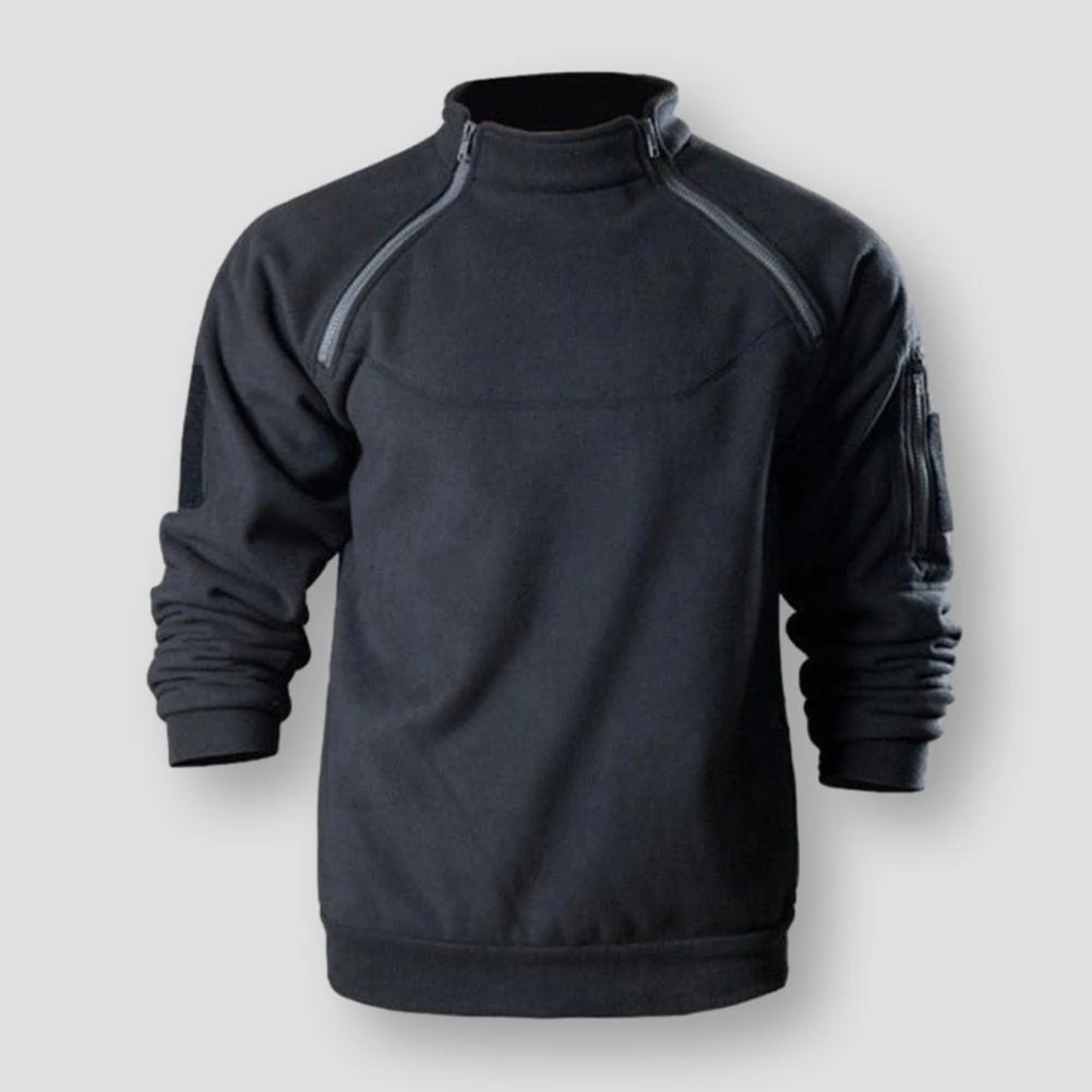 Tangeel Store Sky Madrid Zipper Fleece Sweater 7 Tangeel Store Sky Madrid Zipper Fleece Sweater