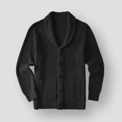Zhilifs Official Store Men's Apparels Sky Madrid Torino Shawl Cardigan
