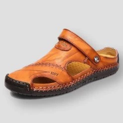 Cozok-shop Store North Royal Bendern Leather Sandals Men's Apparels
