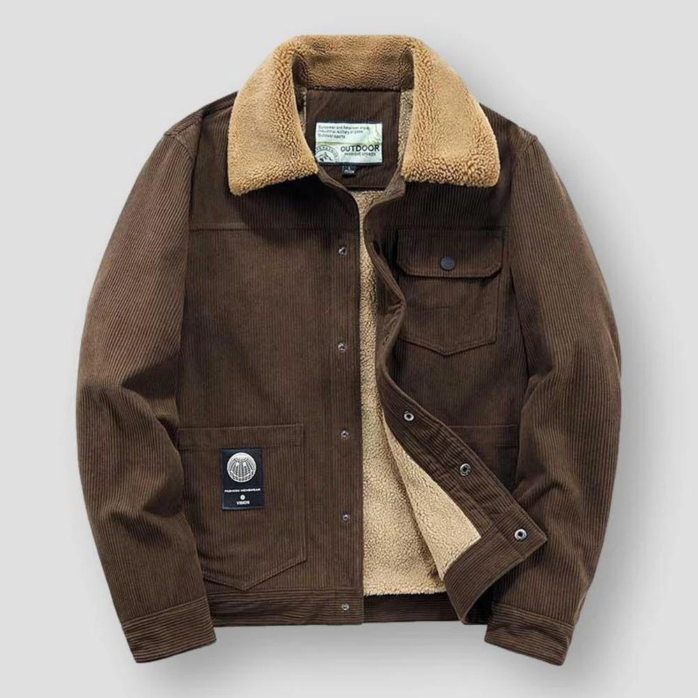 Mcikkny Store Men's Apparels North Royal Corduroy Fleece Parka 7 Mcikkny Store Men's Apparels North Royal Corduroy Fleece Parka