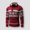 Luulla Store Men's Apparels Sky Madrid Montana Wool Sweater