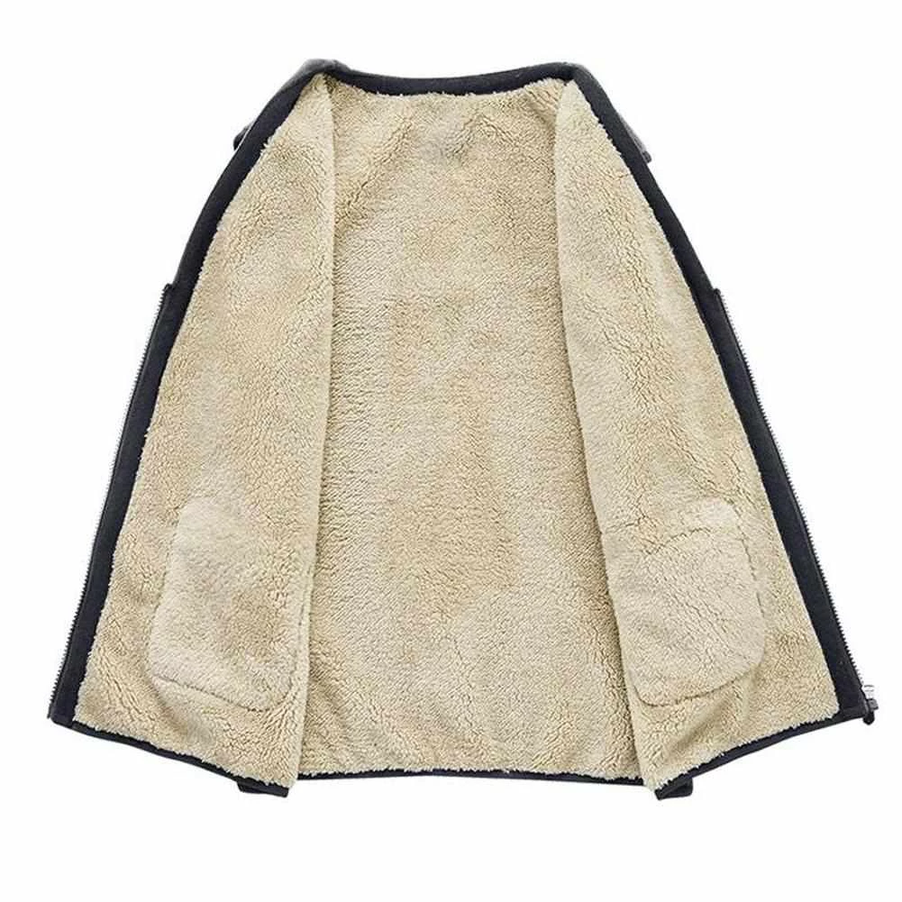 ATFashion Make Up Store Men's Apparels North Royal Casual Fleece Vest 4 ATFashion Make Up Store Men's Apparels North Royal Casual Fleece Vest