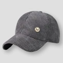 FS Scarves Store Men's Apparels North Royal Corduroy Logo Baseball Cap 8 FS Scarves Store Men's Apparels North Royal Corduroy Logo Baseball Cap