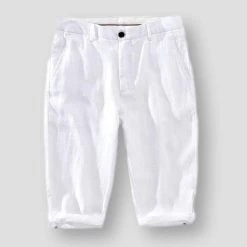 BOKCHOY Official Store North Royal Versoix Linen Shorts