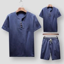 Shop5023210 Store Saint Morris Corozal Linen Set Men's Apparels