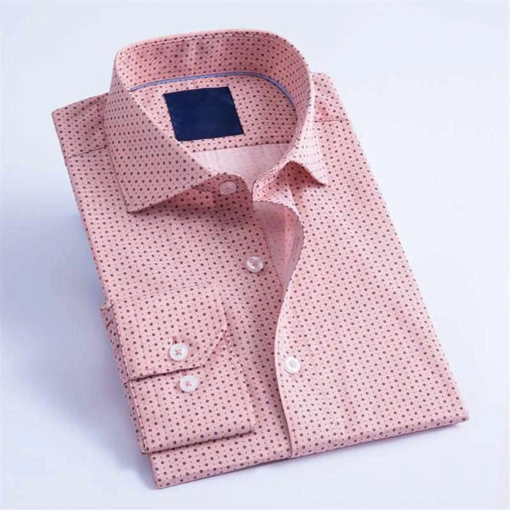 ELUNO Official Store Sky Madrid Executive Polka Dot Shirt Men's Apparels 5 ELUNO Official Store Sky Madrid Executive Polka Dot Shirt Men's Apparels