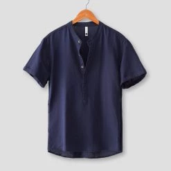 Suehaiwe Official Store Saint Morris Chatelet Linen Shirt 9 Suehaiwe Official Store Saint Morris Chatelet Linen Shirt