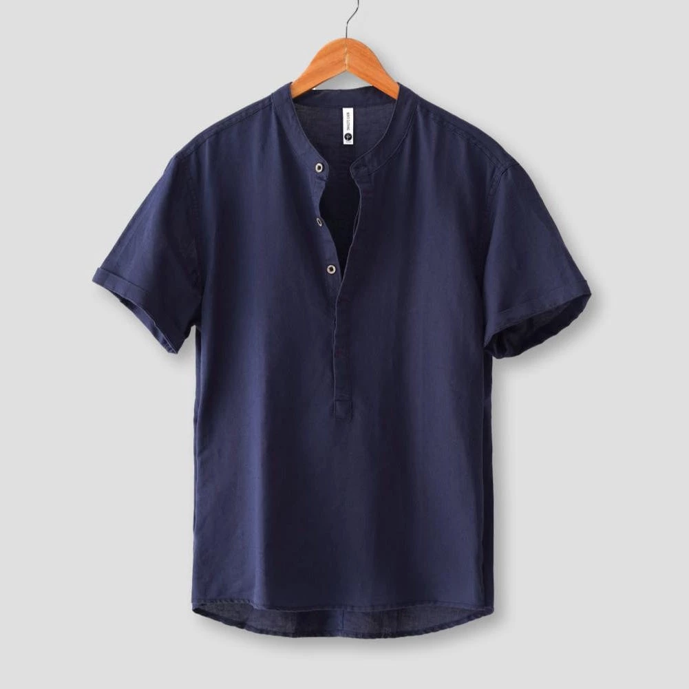 Suehaiwe Official Store Saint Morris Chatelet Linen Shirt 6 Suehaiwe Official Store Saint Morris Chatelet Linen Shirt