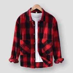 Cotton Linen Store North Royal Mauren Plaid Shirt Men's Apparels