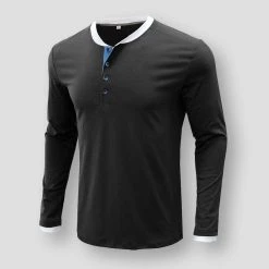 Mens Wardrobe Store Sky Madrid Croix Henley Shirt Men's Apparels 13 Mens Wardrobe Store Sky Madrid Croix Henley Shirt Men's Apparels