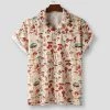 987 Crooked Store North Royal Mushroom Beach Shirt Men's Apparels 1 987 Crooked Store North Royal Mushroom Beach Shirt Men's Apparels