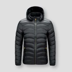 AIOPESON Official Store Sky Madrid Hooded Quilted Jacket Men's Apparels 11 AIOPESON Official Store Sky Madrid Hooded Quilted Jacket Men's Apparels