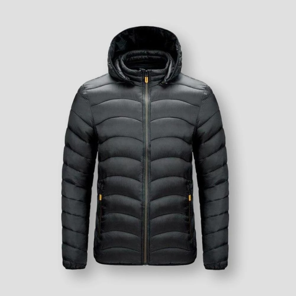 AIOPESON Official Store Sky Madrid Hooded Quilted Jacket Men's Apparels 7 AIOPESON Official Store Sky Madrid Hooded Quilted Jacket Men's Apparels