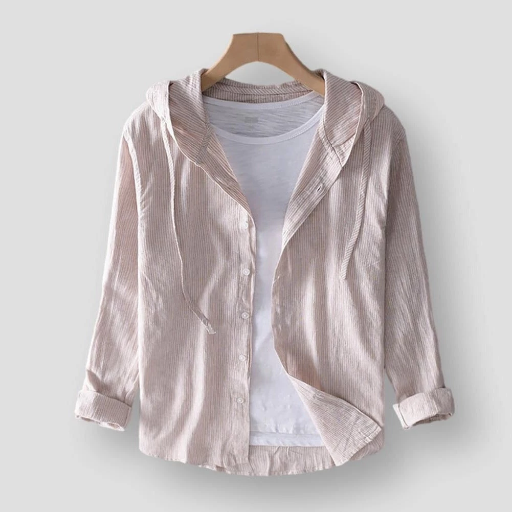 BOU Store Saint Morris Apex Linen Shirt 4 BOU Store Saint Morris Apex Linen Shirt