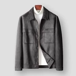 China Cloth Saint Morris Annecy Suede Jacket
