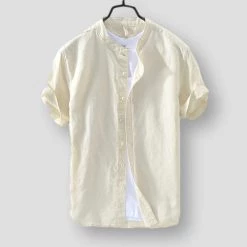 Bolubao Men's Store Saint Morris Arles Linen Shirt