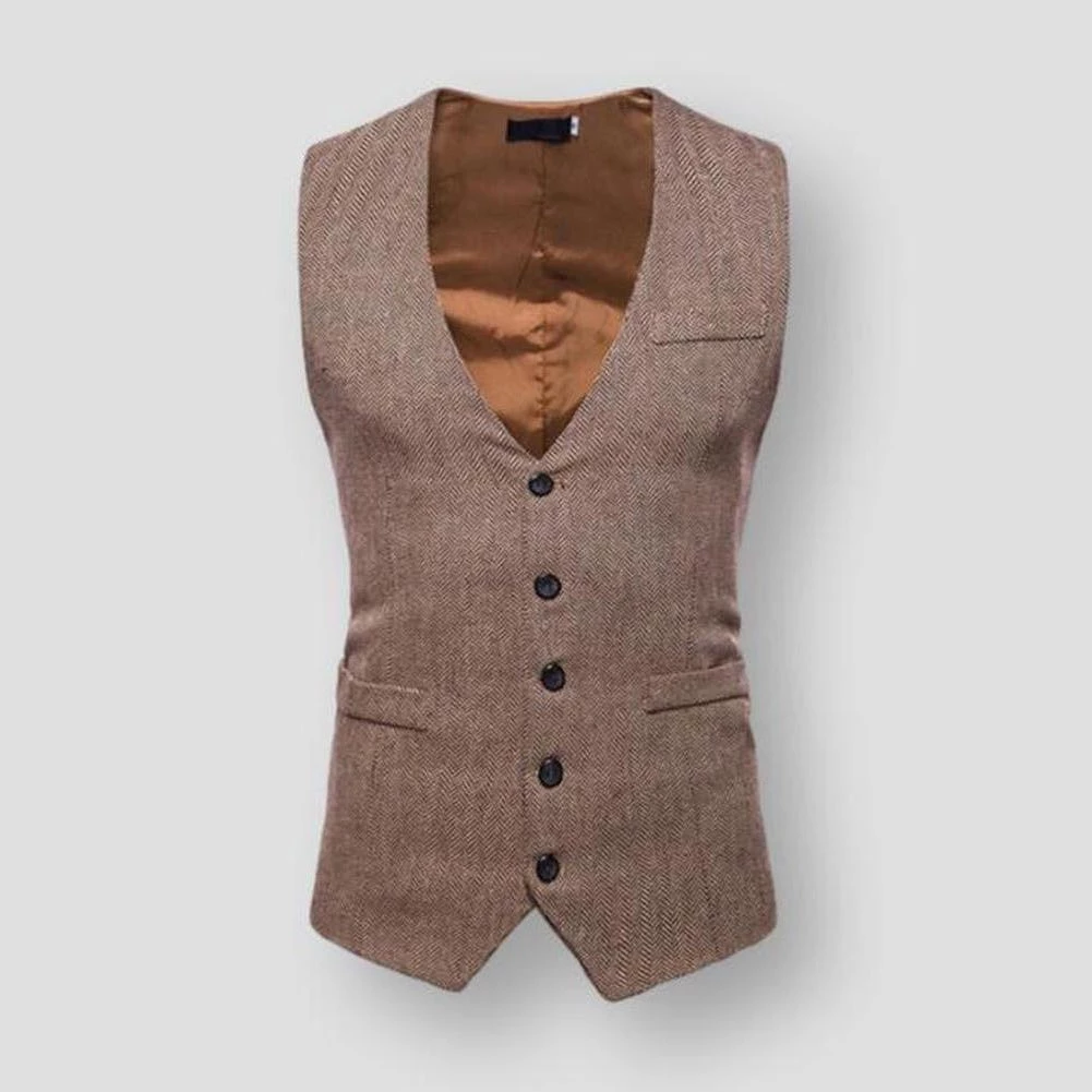 PARKLEES Official Store Men's Apparels North Royal Executive Tweed Vest 4 PARKLEES Official Store Men's Apparels North Royal Executive Tweed Vest