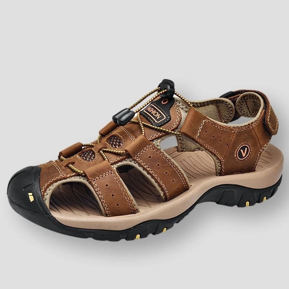DIGUOLINKEN Official Store Sky Madrid Leather Hiking Sandals 3 DIGUOLINKEN Official Store Sky Madrid Leather Hiking Sandals