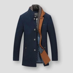 Originals Design Store Men's Apparels Saint Morris Montana Plaid Coat