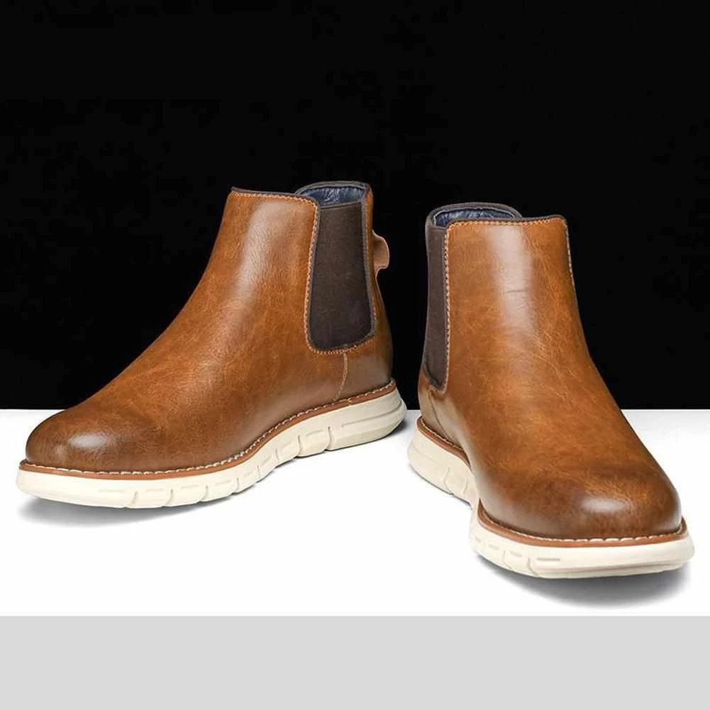 Shop5361232 Store Manoeuvre Leather Boots Men's Apparels 3 Shop5361232 Store Manoeuvre Leather Boots Men's Apparels