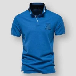AIOPESON Official Store Men's Apparels North Royal Colins Polo Shirt 9 AIOPESON Official Store Men's Apparels North Royal Colins Polo Shirt