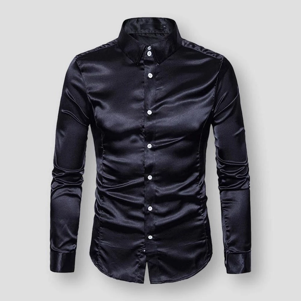 CW CW Store Men's Apparels Saint Morris Bonn Satin Shirt 7 CW CW Store Men's Apparels Saint Morris Bonn Satin Shirt