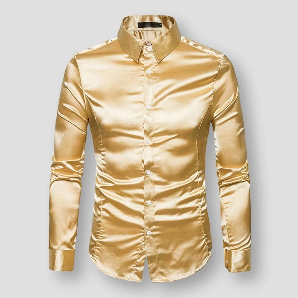 CW CW Store Men's Apparels Saint Morris Bonn Satin Shirt 4 CW CW Store Men's Apparels Saint Morris Bonn Satin Shirt