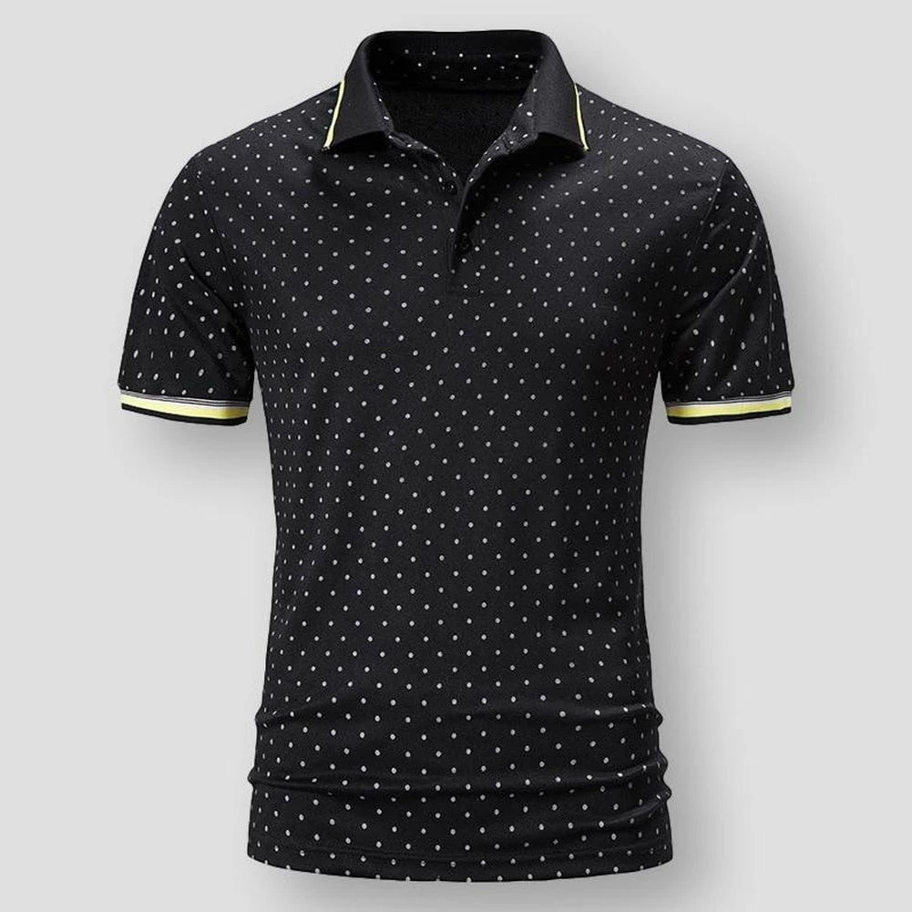 King Billion Official Store Saint Morris Polka Dot Polo Shirt 5 King Billion Official Store Saint Morris Polka Dot Polo Shirt
