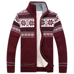 TAPOO Store Arthur Wool Cardigan Men's Apparels