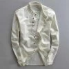 JDDTON Store Men's Apparels Sky Madrid Ibiza Linen Shirt 1 JDDTON Store Men's Apparels Sky Madrid Ibiza Linen Shirt