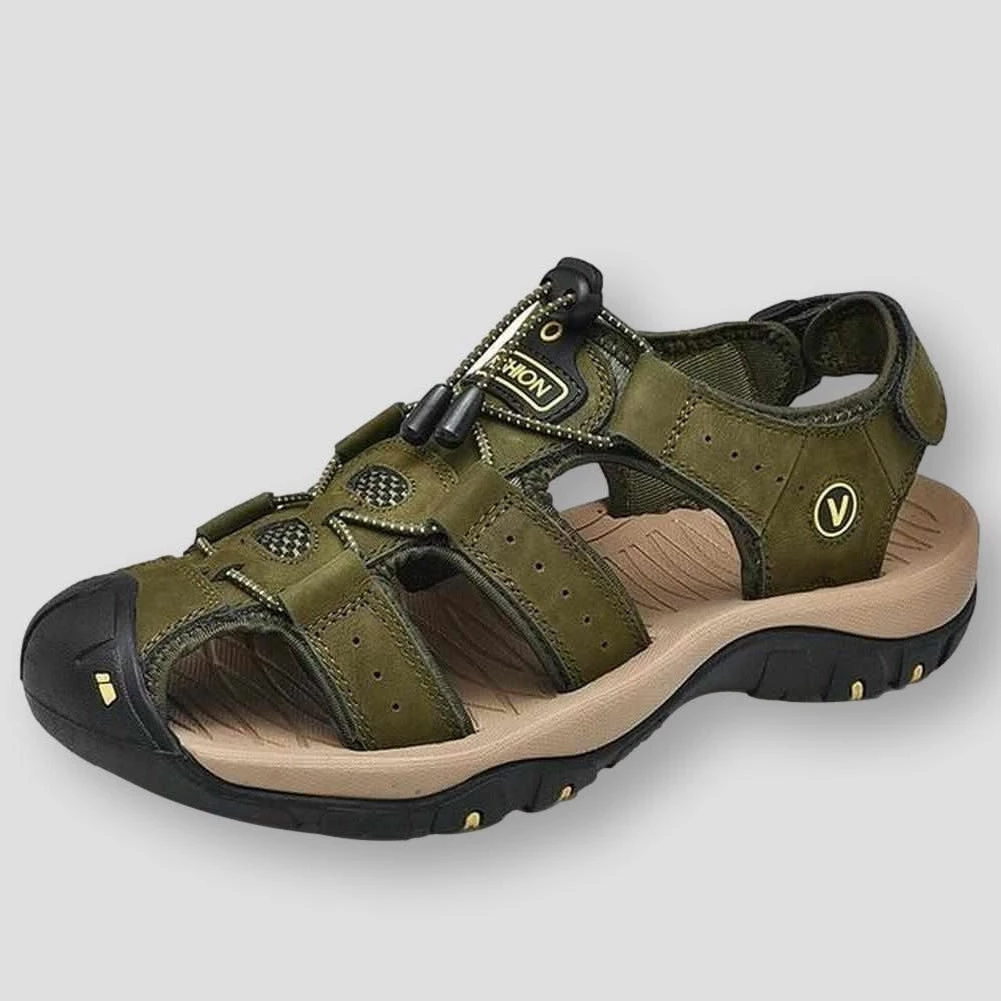 DIGUOLINKEN Official Store Sky Madrid Leather Hiking Sandals 5 DIGUOLINKEN Official Store Sky Madrid Leather Hiking Sandals