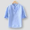 M Cotton Linen Store Saint Morris Destin Linen Shirt