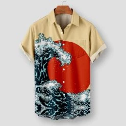 Jkone Store Sky Madrid Kauai Wave Shirt
