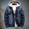 Shop5244093 Store Sky Madrid Hooded Denim Jacket Men's Apparels 2 Shop5244093 Store Sky Madrid Hooded Denim Jacket Men's Apparels