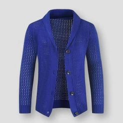 Allthemen Official Store Men's Apparels Sky Madrid Bilbao Knitted Cardigan