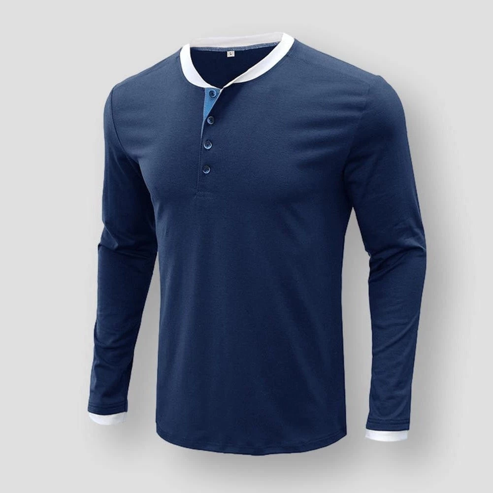 Mens Wardrobe Store Sky Madrid Croix Henley Shirt Men's Apparels 6 Mens Wardrobe Store Sky Madrid Croix Henley Shirt Men's Apparels