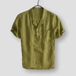 Tikalia Store North Royal Kalund Linen Shirt Men's Apparels