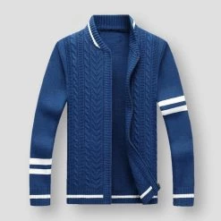 Fantasying Men's Tops Saint Morris Vence Striped Cardigan