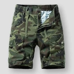 ASALI Casual Men's Store Sky Madrid Reggio Camo Shorts