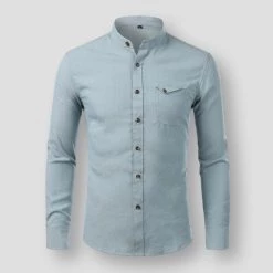 PARKLEES Official Store Saint Morris Brandon Cotton Shirt Men's Apparels