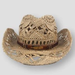 @MH Hat Sky Madrid Boho Straw Hat Men's Apparels