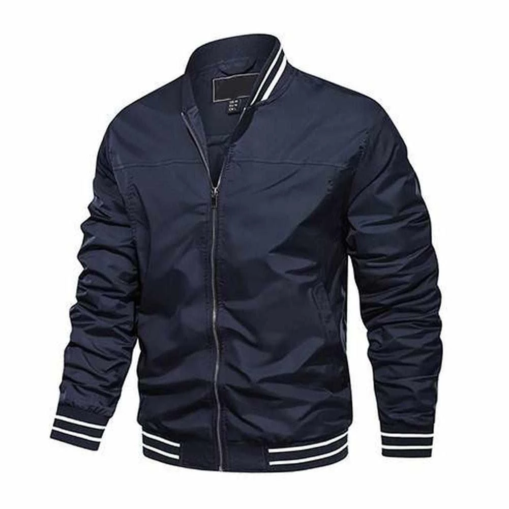 TACVASEN Official Store Sky Madrid Striped Baseball Jacket 4 TACVASEN Official Store Sky Madrid Striped Baseball Jacket