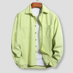 Moderatespace Official Store Saint Morris Suffolk Cotton Overshirt Men's Apparels