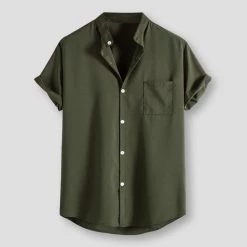 987 Crooked Store North Royal Antwerp Linen Shirt