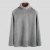 Yolomax Apparel Store Sky Madrid Fleece Turtleneck Sweater Men's Apparels