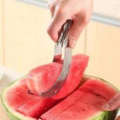 FanYue Living Museum Store Sky Madrid Stainless Steel Watermelon Cutter Home